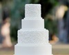 Croissants bistro specializes in tiered wedding cakes